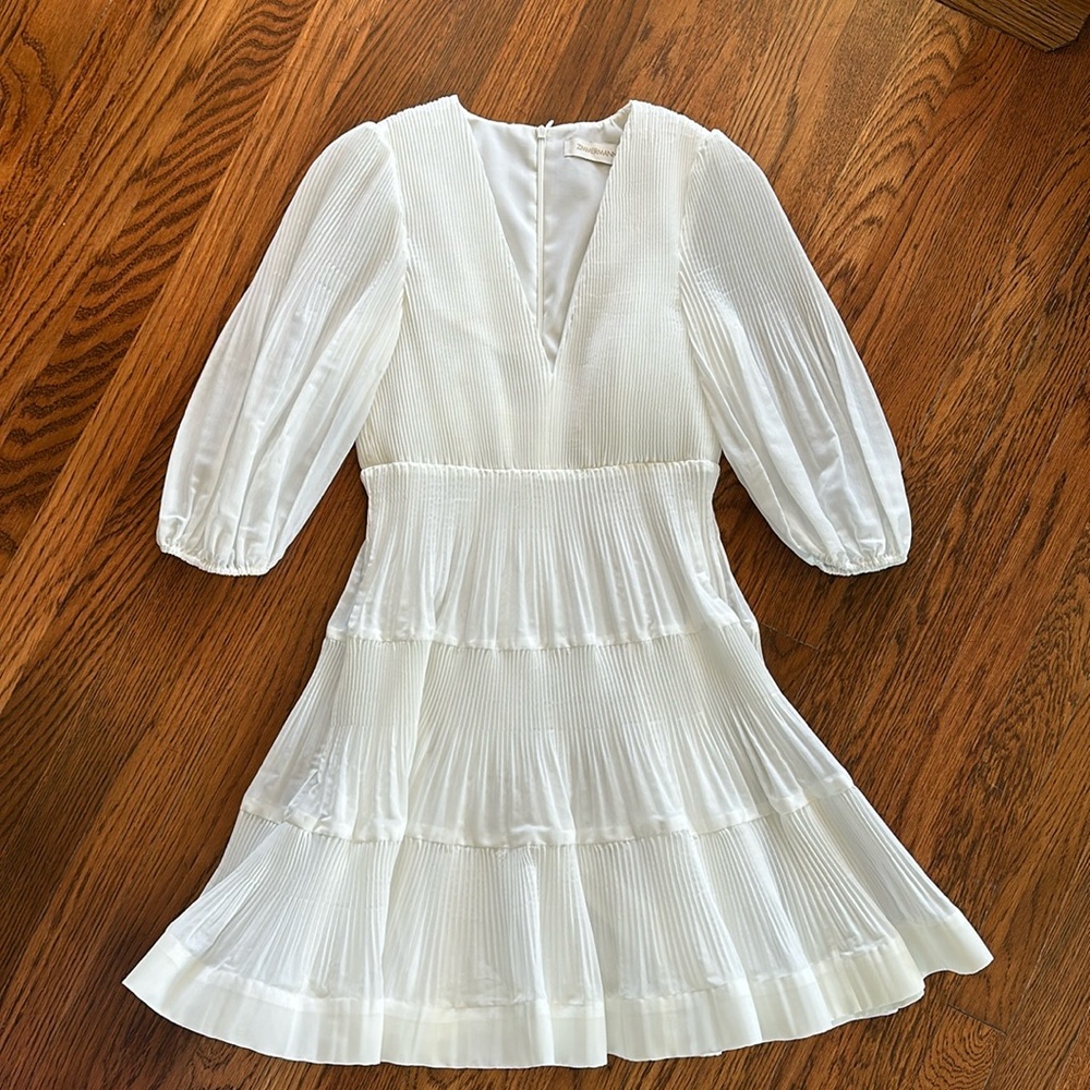 Zimmermann White Perfect Dress